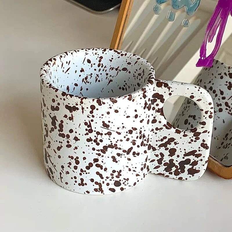 Ceramic Espresso Mugs Coffee Cups Stranger Things Funny Drinkware Original  Mug for Tea Large Saucer Set Creative Gifts Friends - AliExpress