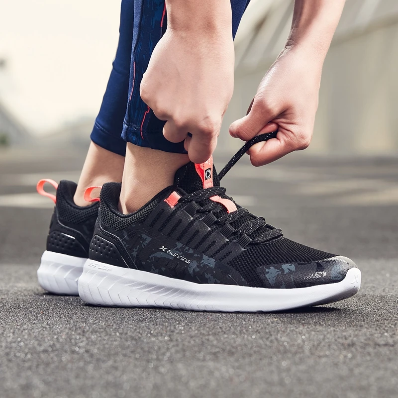 

Xtep women's running shoes shock-resistant casual shoes sports shoes mesh shoes comfortable running shoes 880118110072