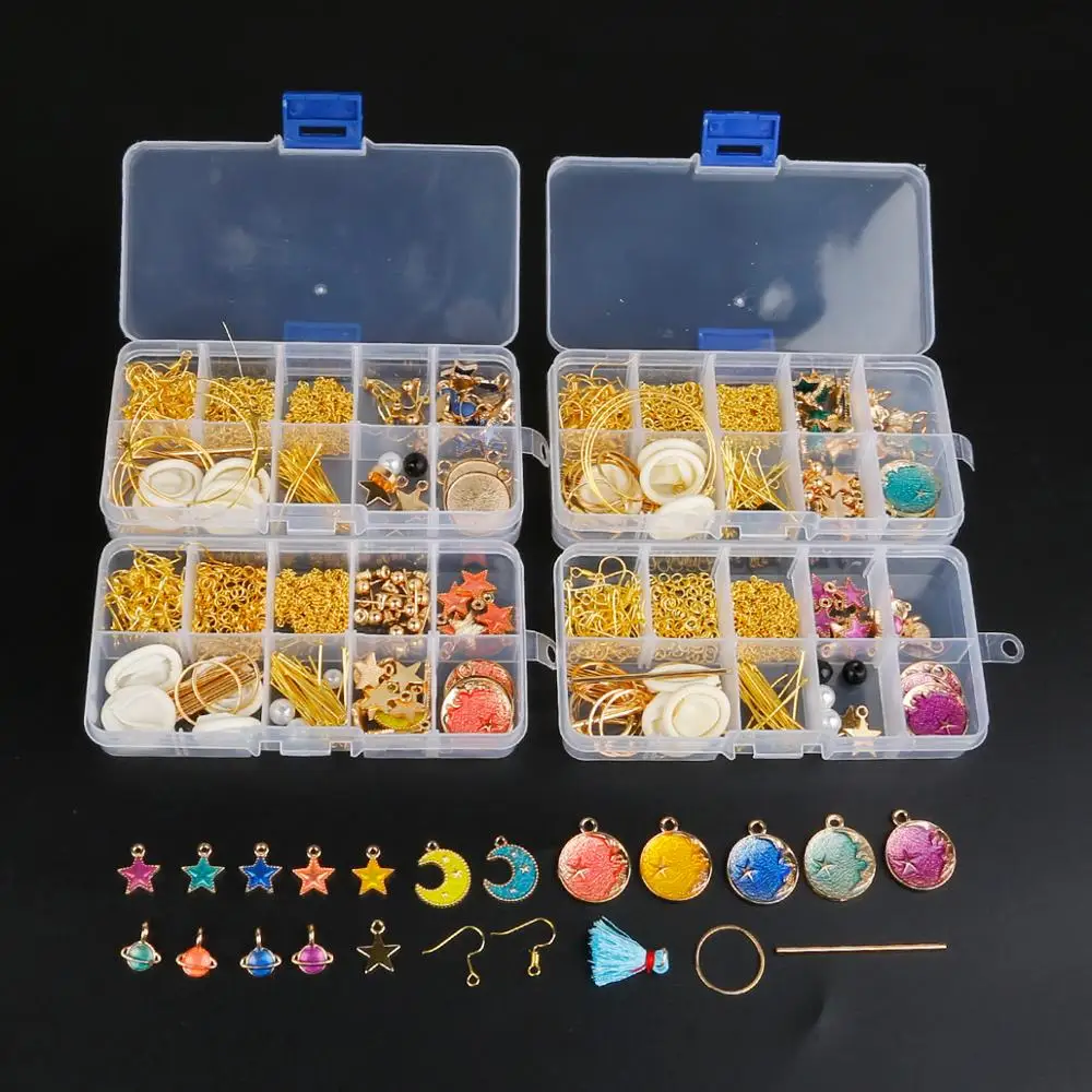 

Plane Earrings DIY Jewelry Accessories Drop Earring Hook Loops Jump Rings & Split Ring Connector Chain