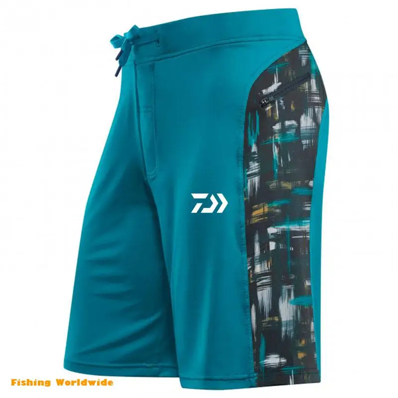 Новые мужские быстросохнущие шорты DAIWA для рыбалки бега спортзала спортивные