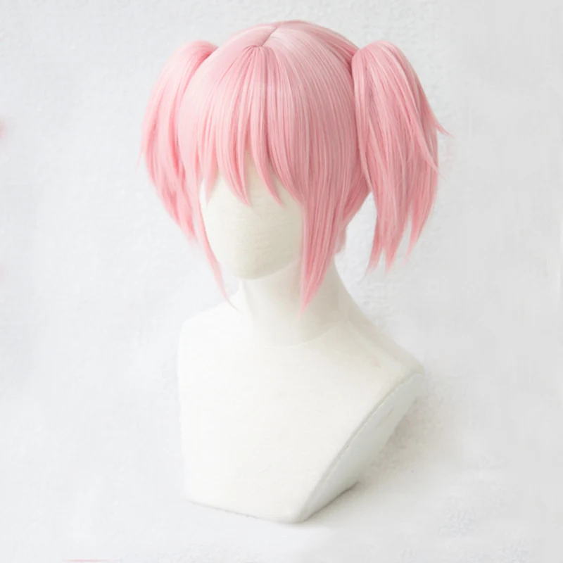 SHEYOU Puella Magi Madoka Magica Kaname Cosplay Wig Pink Clip Ponytails Heat Resistant Synthetic Hair Wigs & Cap -Zentai shop online H72973fad059941598c162854ceb4a90dG.jpg