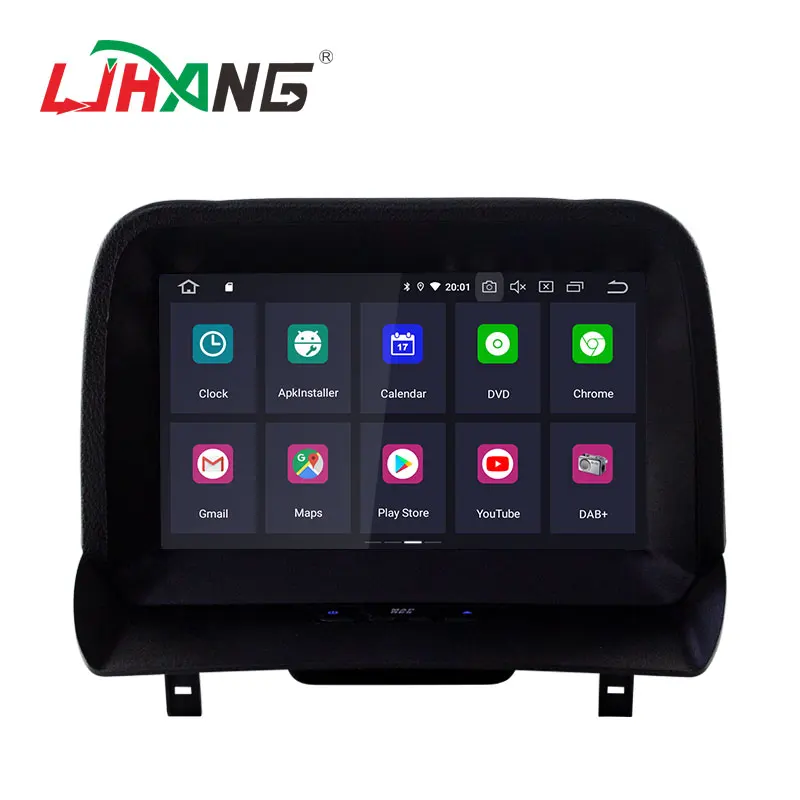 Автомагнитола LJHANG 2 Din Android 10 GPS навигация для FORD Tourneo 2014 2016|Автомобильные