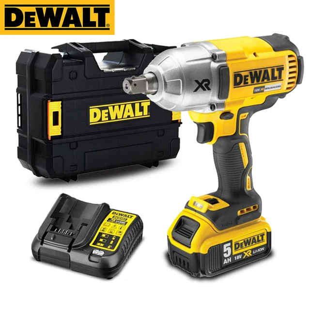 DEWALT DCF899P2 High Torque 18V Brushless Electric Impact Wrench 1/2-inch Socket Wrench Lithium Cordless Dewalt Power Tool -