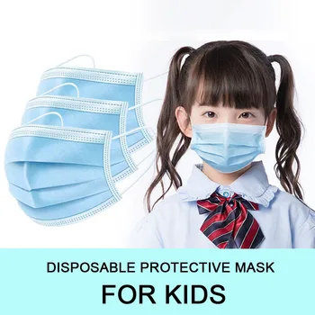 

Non Woven Protective Face Mouth Mask For Kids Children Anti Flu Dust Pollution Respirator Breathable Safety Mask Filter Masks