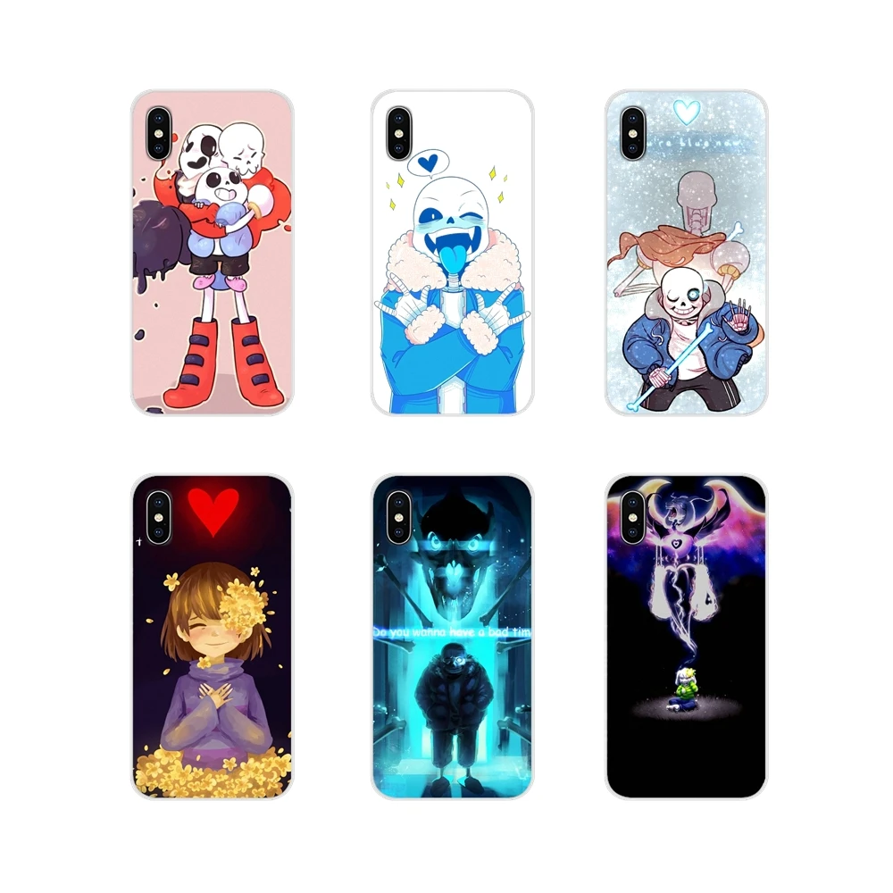 Силиконовый чехол для телефона Undertale Papyrus Sans Doggo Samsung A10 A30 A40 A50 A60 A70 Galaxy S2 Note 2 3 Grand Core