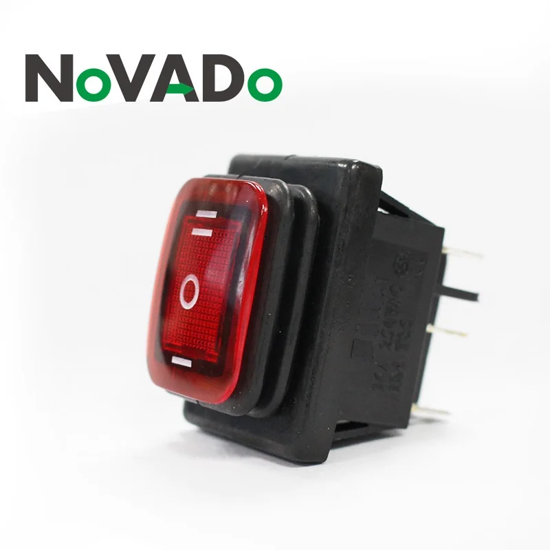 10 шт. вкл/выкл на 30A/250V Heavy Duty 6 контактный DPDT IP67 Водонепроницаемый T85 авто лодка