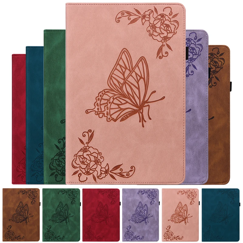 Custodia Protettiva Per Tablet In Rilievo Per Amazon Fire Hd10 2021 Hd8 2020 2018 2017 Pu Funda In Pelle Per Fire Hd10 Hd8 Plus Caqa