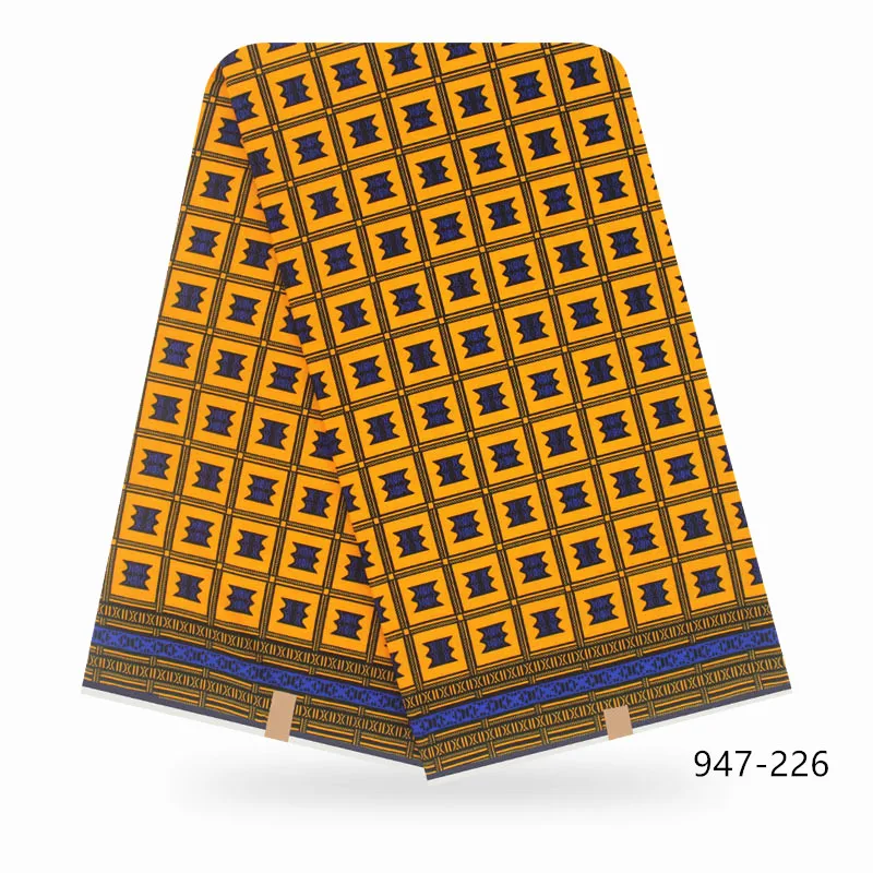 

Nigeria dutch Wax 2020 High Quality Ankara dutch wax Fabric Wholesale And Retail African Wax Print Fabric 6 yards/pcs 947