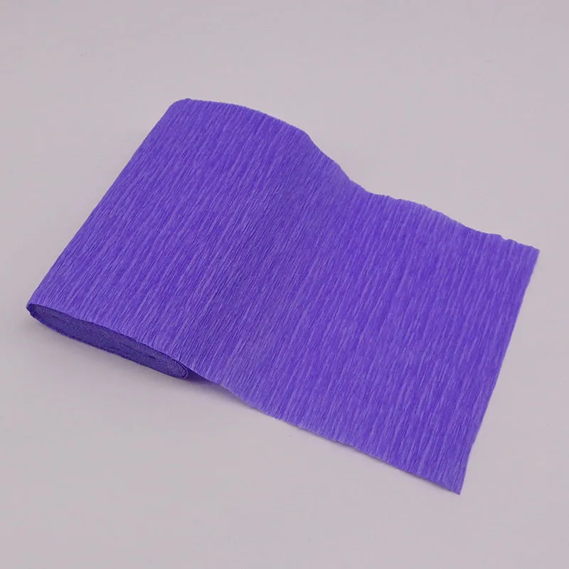 250*15 см Crinkled креп бумага оберточная бумага для цветов ремесло DIY Бумага стример Скрапбукинг оригами вечерние декоративная упаковка материал