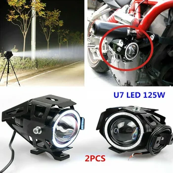 

12-80V Motorcycle 6000k-7000k 3000LM LED Fog Spot Light Lamps Headlight IP54 Set