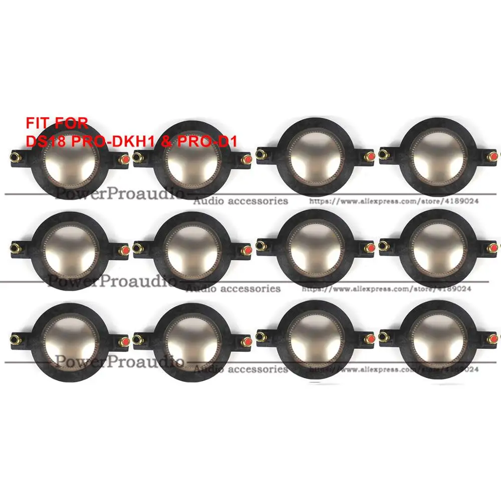 12 X Diaframma Ds18 Pro-Dkh1 & Pro-D1 Titanio Ds18 Pro-D1F Driver 8Ohm