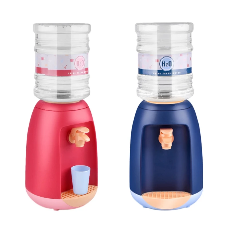 FBIL-Water Dispenser Toy Set Pretend Kitchen Appliances Kids Play Water Comes Out Simulation Drink Fountain | Игрушки и хобби
