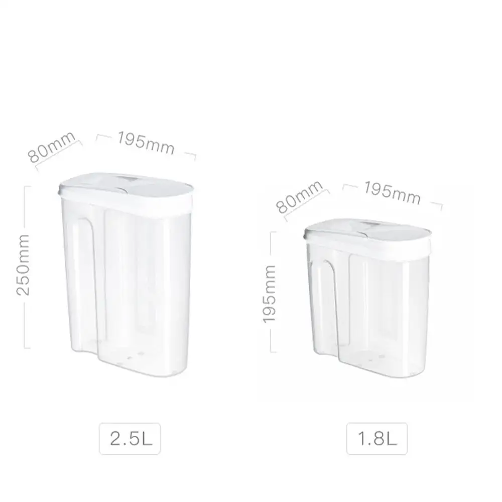 1 шт. 1.8L/2.5L тара для крупы коробка для хранения кухня пищевой для зёрен контейнер для риса муки хранения зерна