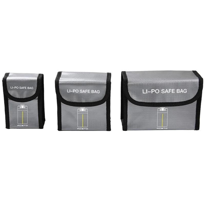 Promo IJN mavic drone Battery case explosion-proof safety bag Silver Storage sleeve for dji mavic mini drone Accessories 