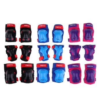 

Protective Gear Wrist Knee Elbow Pad Protector for 3-6& 6-10 Years Children