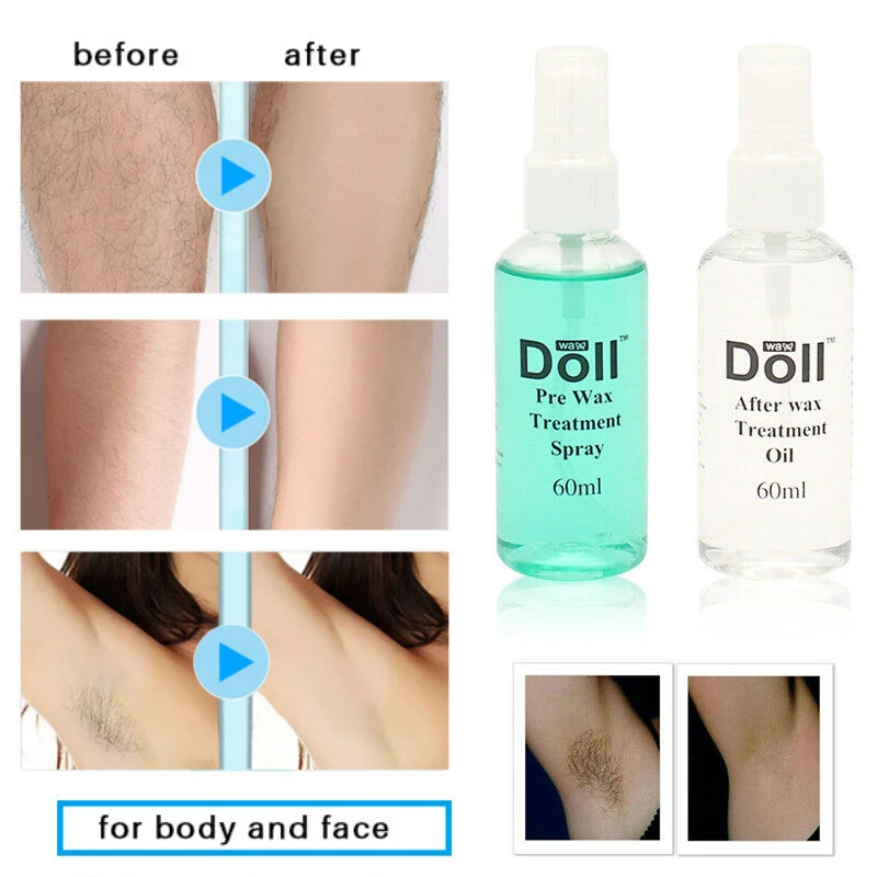 

Health Body Hair Permanent Removal Spray Serum Pre & After Wax Treatment Liquid Hair Removal Waxing Sprayer Dropshipping TSLM1