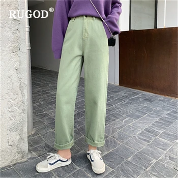 

green denim pants