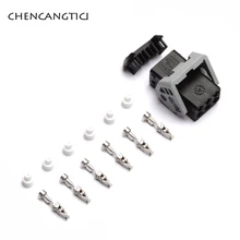 

1 Set 6 Pin Automobile Natural Gas Powered Engine Oxygen Sensor Plug Female Electronic Connector Waterproof Socket 1475104-1