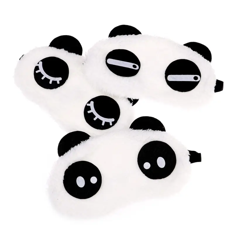 Прекрасная белая маска глаза панды тени для век хлопковые очки для сна маска для глаз маска для сна покрытие для глаз уход за здоровьем