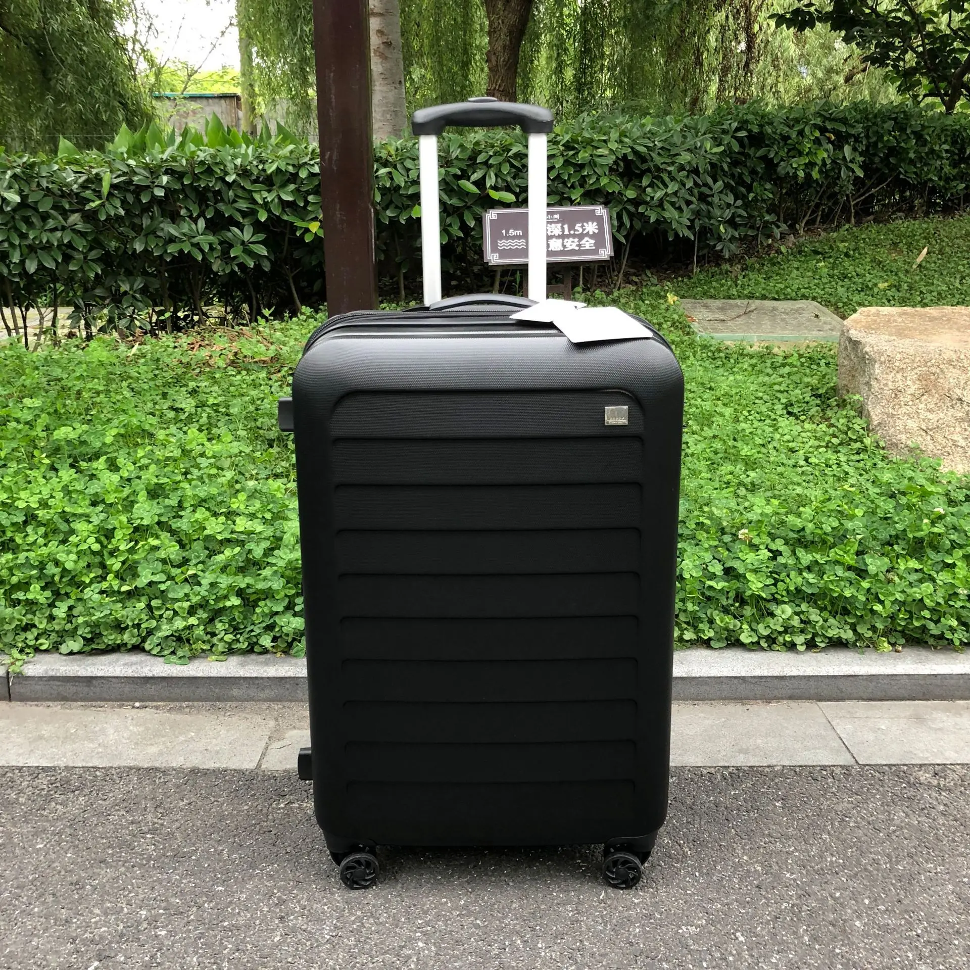 Travel tale 2" 25 29" дюймов АБС расширяемый чемодан на колесиках чемодан красного и черного цвета на колёсиках с колесами - Цвет: black 1pcs