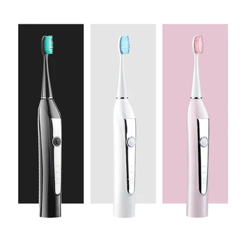 

Sonic Electric Toothbrush Replaceable Electric Washer USB Rechargeable Waterproof Oral Cleaning Tool with Washing Brush Head