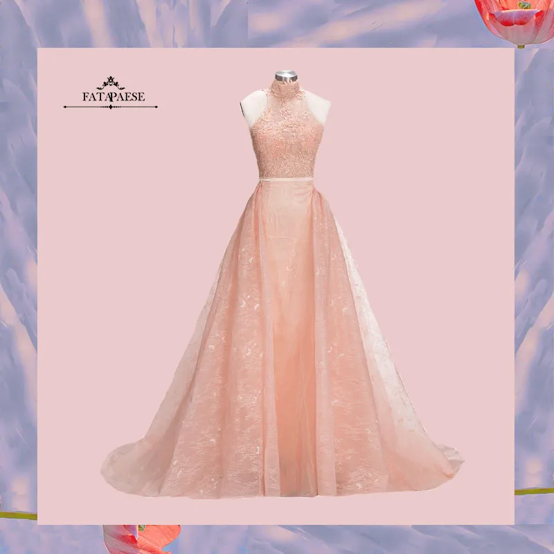 Fatapaese Womens Sparking Gradient Halter Prom Dress with Bright Silk Long Formal Evening Gown Fatapaese Womens Sparking Gradient Halter Prom Dress with Bright Silk Long Formal Evening Gown