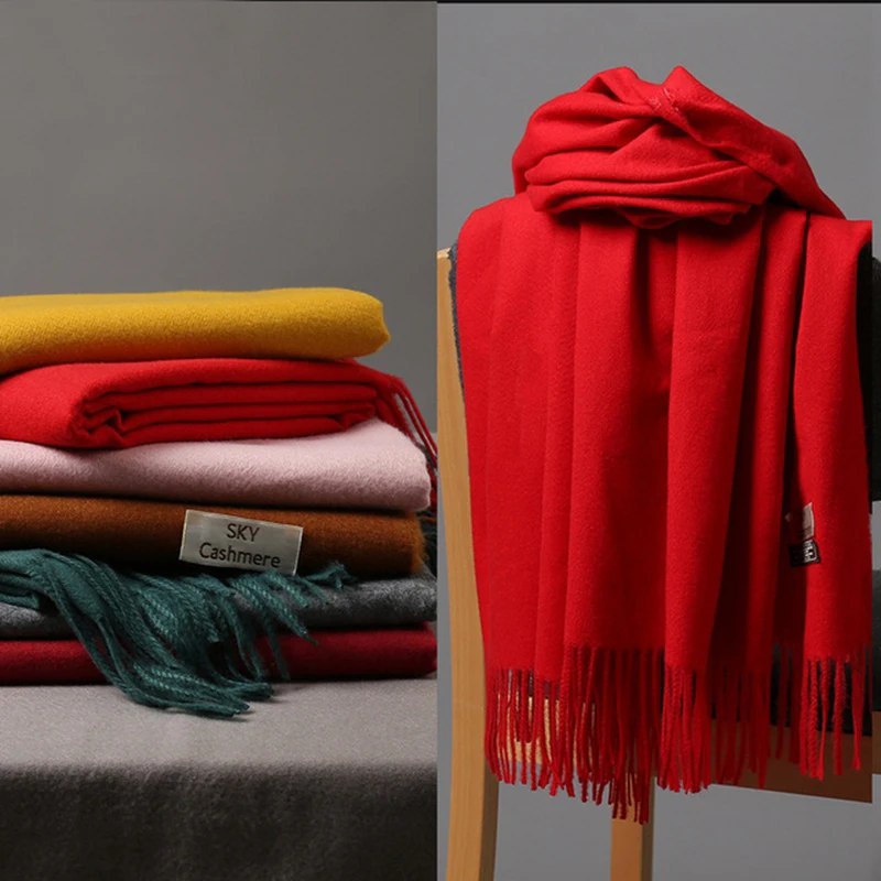 250G SKY Cashmere 2020 Winter New Solid 