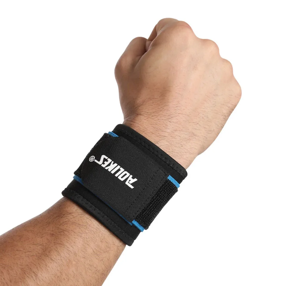 1PCS Adjustable Sport Wristband Wrist Brace Wrap Bandage Support Band Gym Strap Safety sports wrist protector Hand Bands wrist brace,wrist guard,wrist straps,wrist support,wrist support band,arthritis gloves