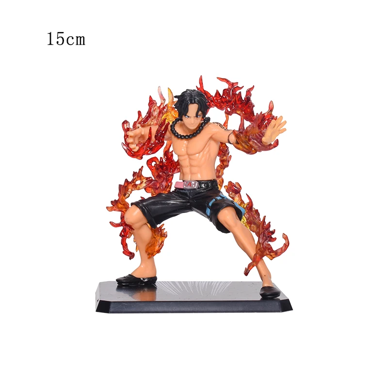 Anime One Piece15cm One Piece Zero Portgas D Ace Battle Ver Fleam Pvc Action Figure Model Toys With Original Box Action Figures Aliexpress