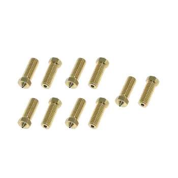 

10Pcs Volcano Lengthen Nozzle Extruder Print Head 0.2/0.25/0.3/0.4/0.5/0.6/0.8/1.0/1.2mm For 1.75mm/3mm Filamnet 3D Printer