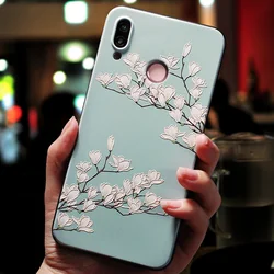 3D Floral Embossed Silicone Phone Case with Enhanced Grip for Nokia 6 (8)