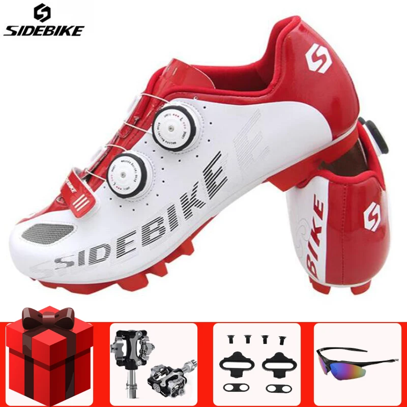 

Sidebike Cycling Shoes men add pedal set sapatilha ciclismo MTB chaussure vtt Self-locking Breathable cycle shoes Men sneakers