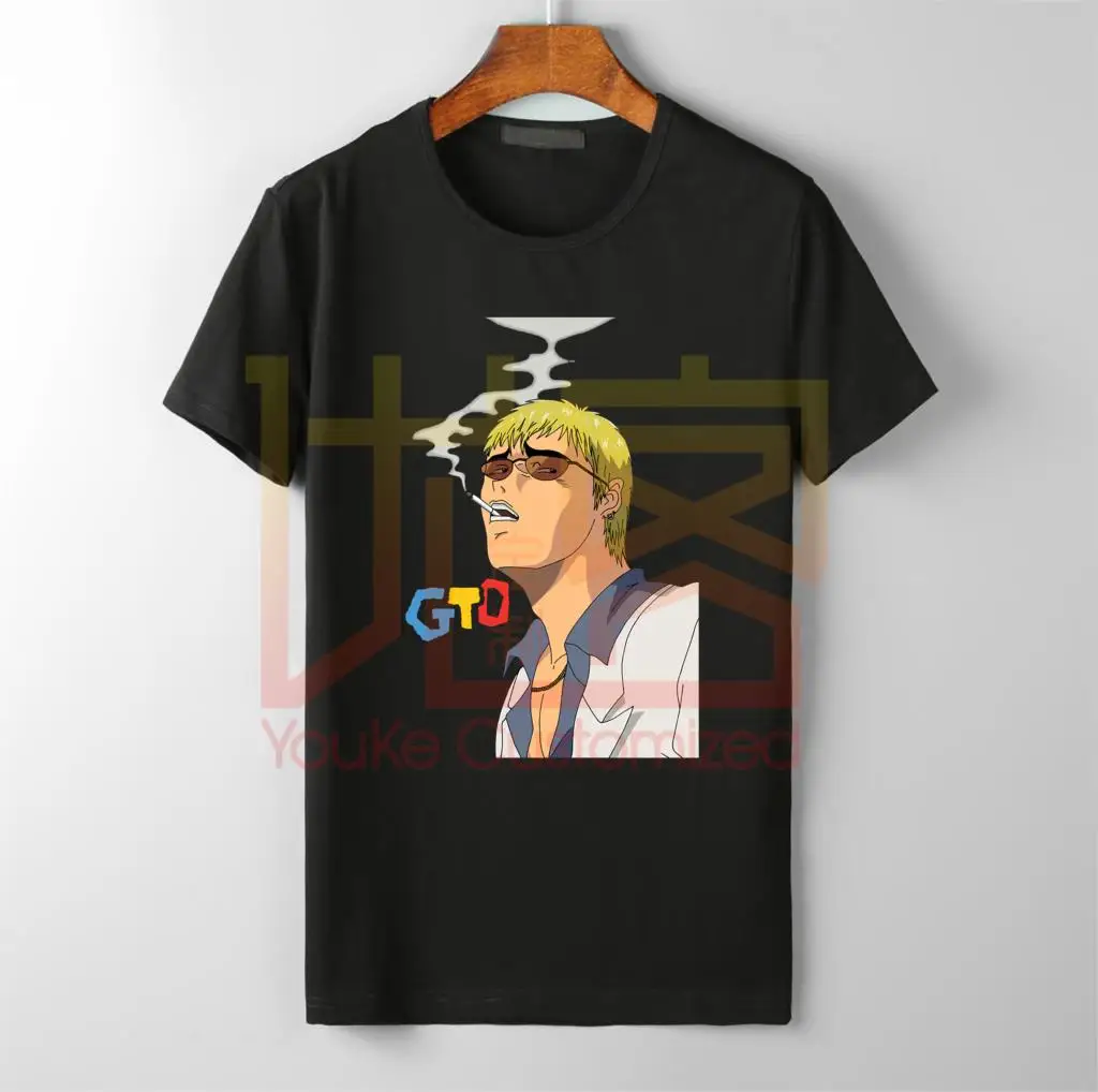 Футболка GTO great teacher Onizuka крутой человек аниме 3d принт Homme футболка с круглым