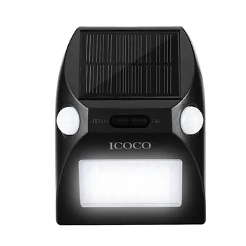 

12 LED Solar Powered Light Dual Head PIR Motion Sensor White&Red Wall Lamp Night Light For Outdoor Garden Decor Sale