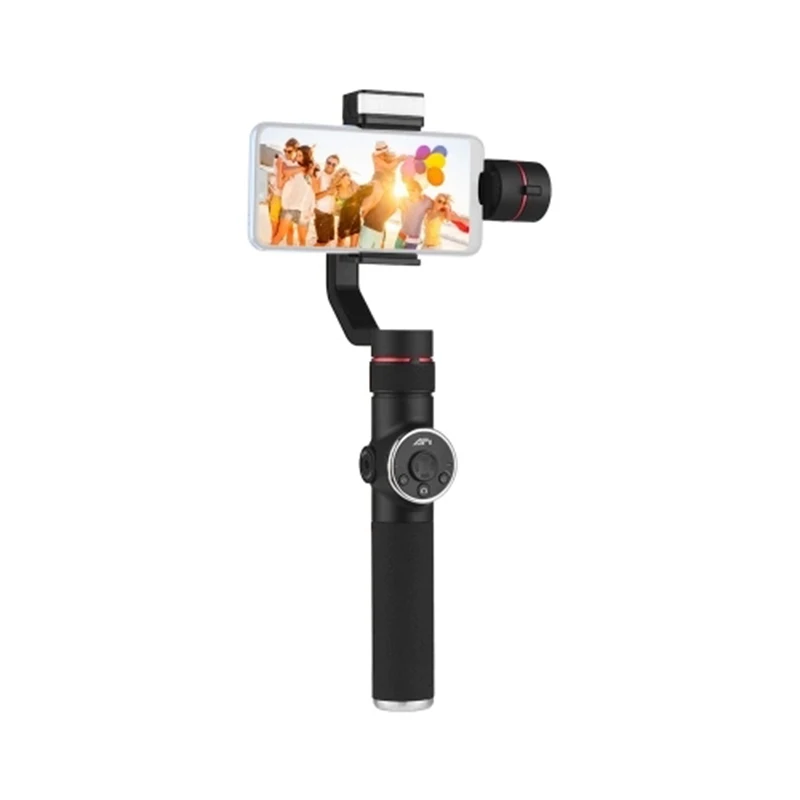  AFI V5 Portable 3-Axis Handheld Gimbal Mobile Phone Video Stabilizer with Dimmable Fill Light for U