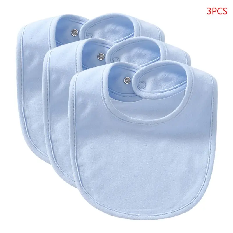 baby accessories store near me	 3Pcs Newborn Baby Toddler Bibs Solid Color Saliva Towel Feeding Burp Cloth Scarf baby accessories coloring pages	