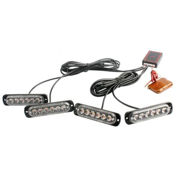 

Car 6 LED flash light 1 * Control Box 1 * Wireless Remote Double Side Tape