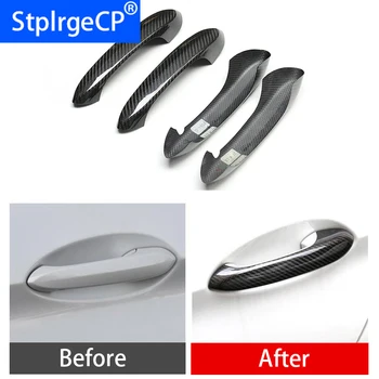 

For BMW 1 3 5 6 8 Series X3 X4 X5 X7 Z4 M5 F40 G20 G30 G38 G14 Accessories 100% Real Carbon Fiber Auto Outer Door Handle Cover