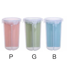 Бутылки банки коробки бытовой Практичный Прочный ящик для хранения еды зерна Многофункциональный пластиковый контейнер