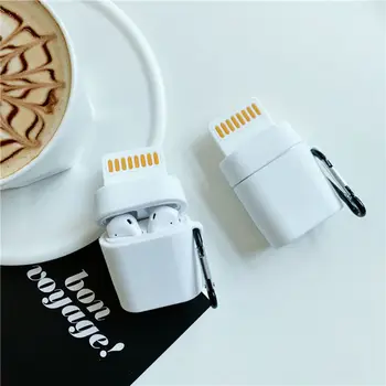 

For AirPods Case Charging Cable Cover Wireless Earphone Case For Airpods 12