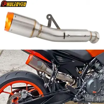 For KTM 790 Duke 2018-2020 2021 2022 2023 Slip on Motorcycle Exhaust Muffler Silencer Middle Link Pipe Escape Moto Shield Cover