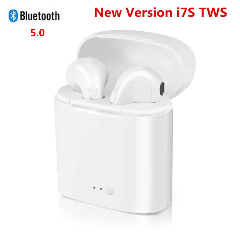 

i7 i7s Tws Bluetooth Earphones Mini Wireless Sport Handsfree Earphone Headset With Charging Box For All Smart Phone Smart Watch