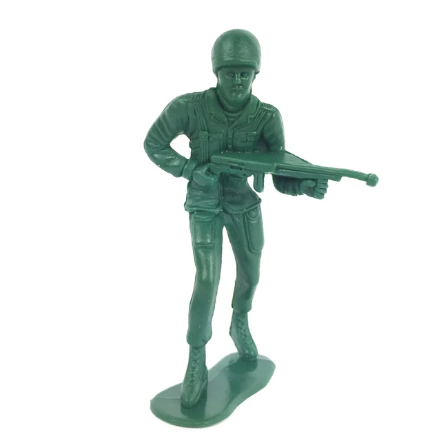 6Pcs Mini Simulation Military Army Soldiers Action Figures Model Kids Toy Gift 6