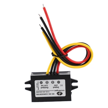 

Szwengao 24V to 12V 60W Step Down DC DC Converter 24V to 12V 5A Car Power Supply Regulator