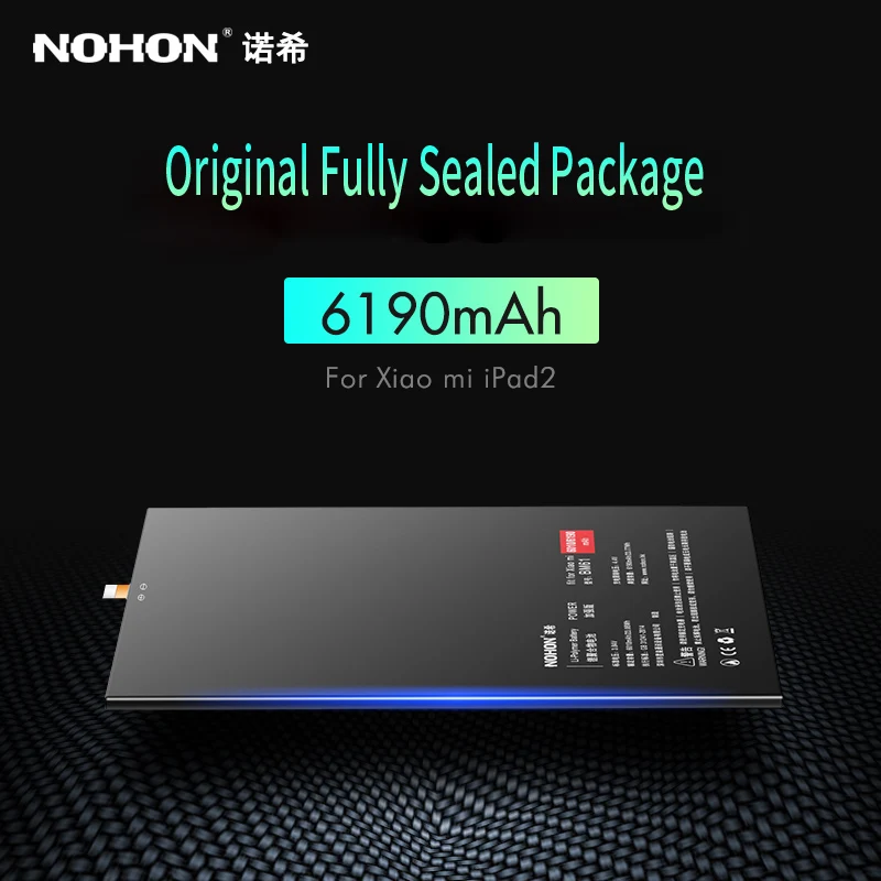 Аккумулятор NOHON BM61 для Xiaomi MiPad 1/2/Mi Pad 1/2/Mipad2/Pad2 6190 мАч|Батареи планшетов и резервное
