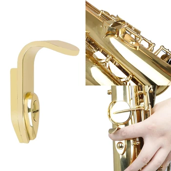 

Metal Saxophone Thumb Rest, Sax Metal Thumb Rest Hook Support Sax Instruments Accessories