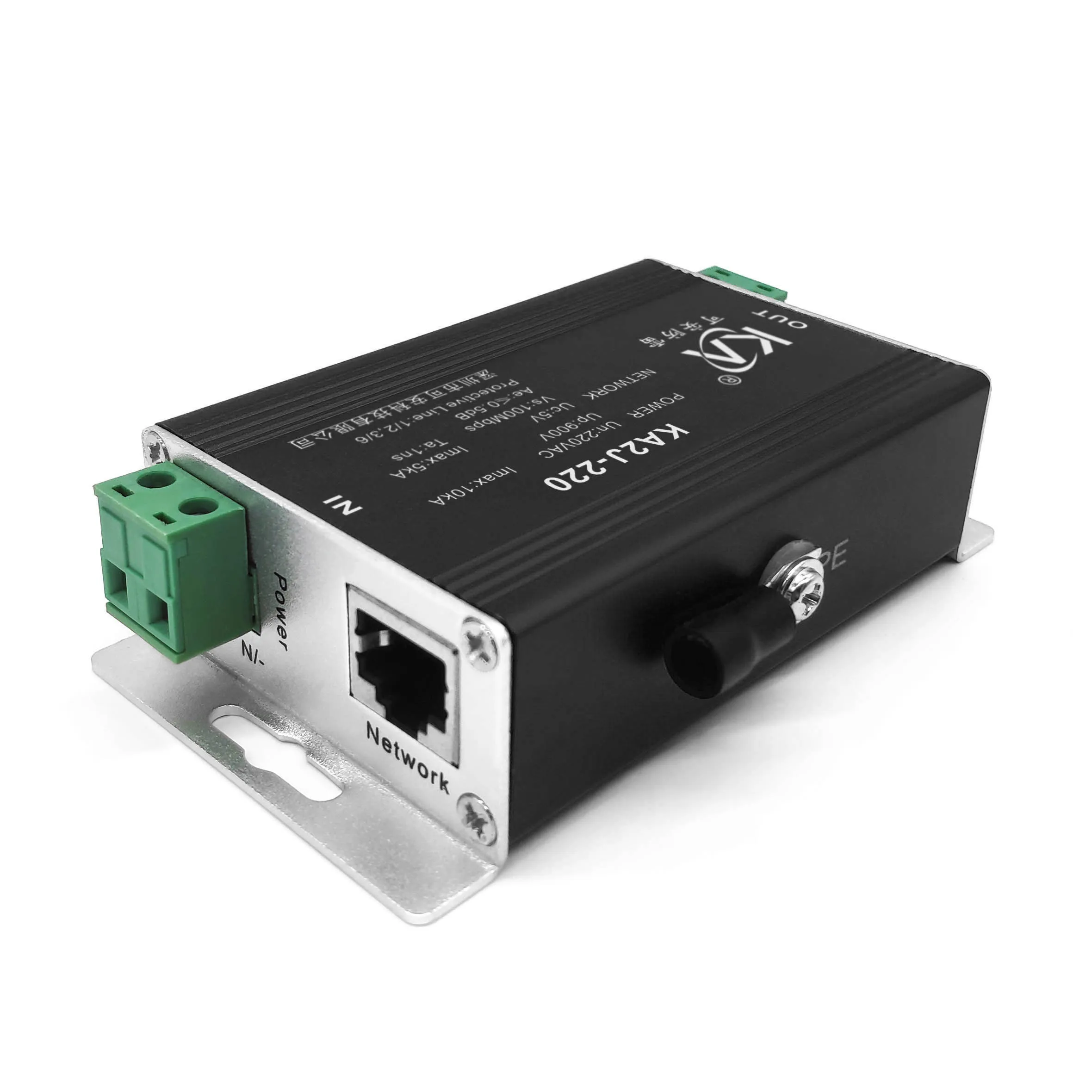 Network Surge Protector device DC/AC SPD Surge Protector AC Thunder Lightning Arrester DC 5-48V AC 275