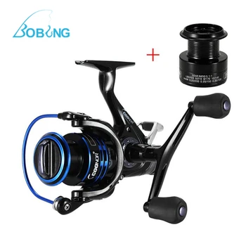 

Bobing COONOR 3000-6000 Gear Ratio 5.1:1 9+1BB Metal Spool Spinning Fishing Reel With T-shape Handle for Fishing Rod Accessories
