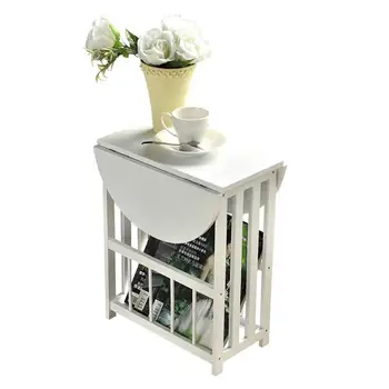 

Removable folding small coffee table balcony corner several bedside cabinet living room sofa simple mini side table