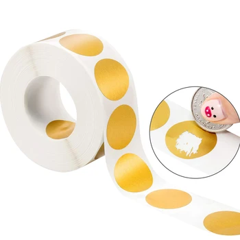 

300pcs/set Creative Round Scratch Label Lottery Stickers 25mm Promotional Game Favor Ticket Card Accessories
